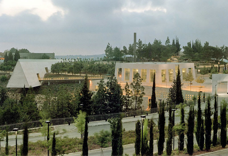 Yad Vashem at sunset