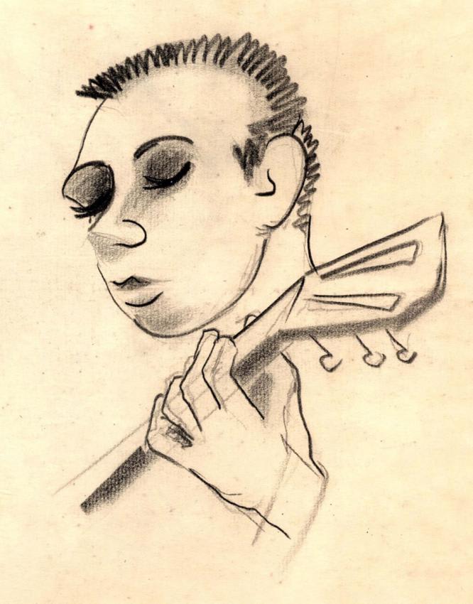 František Lukáš (Lustig) (1911-1996), Karel Berman, Theresienstadt Ghetto, 1941-1944