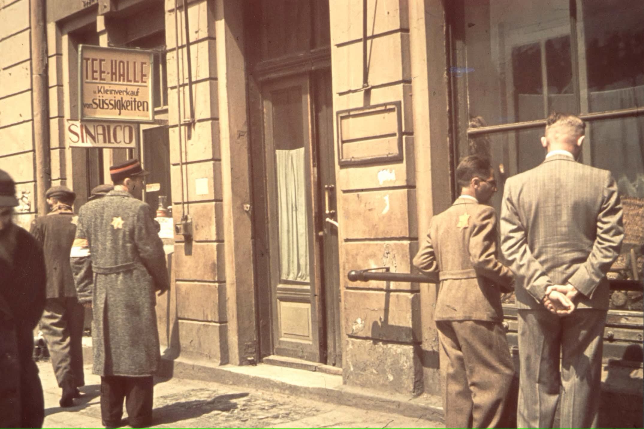 A delicatessen in the Lodz ghetto
