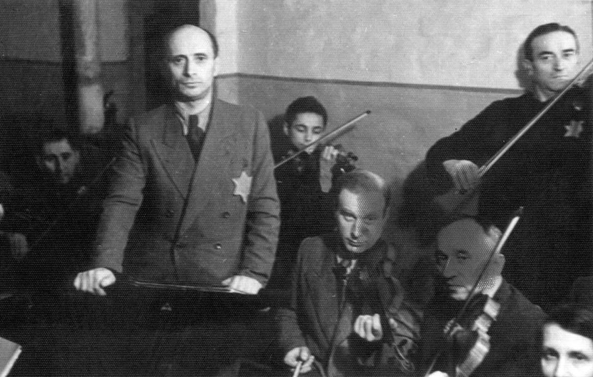 Kovno, Lithuania. The ghetto orchestra.