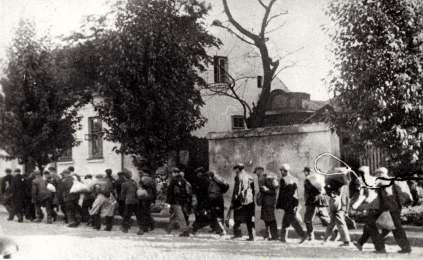 Deportation of the Jews from Bialystok, Poland, August 1943