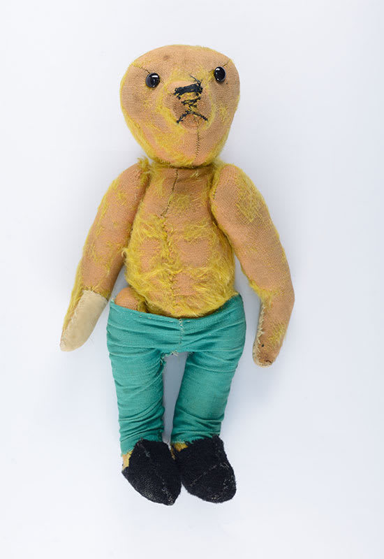 "Teddy", bear that Tabita Mihali took with her to the Czernowitz ghetto
