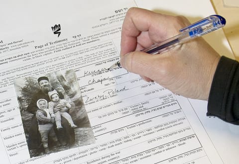 Download Page of Testimony Forms