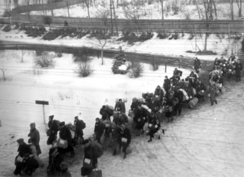 Deportation of Jews from Uhersky Brod, Czechoslovakia, to the Theresienstadt Ghetto