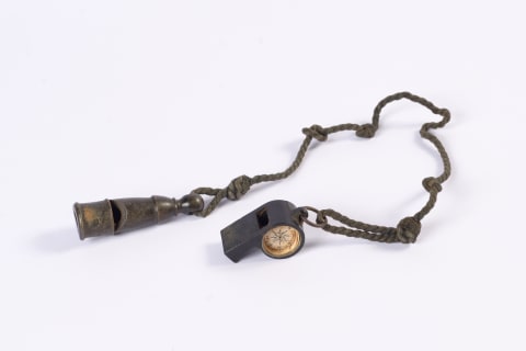 Whistles used by Shlomo Brandt when he escaped the Vilna ghetto