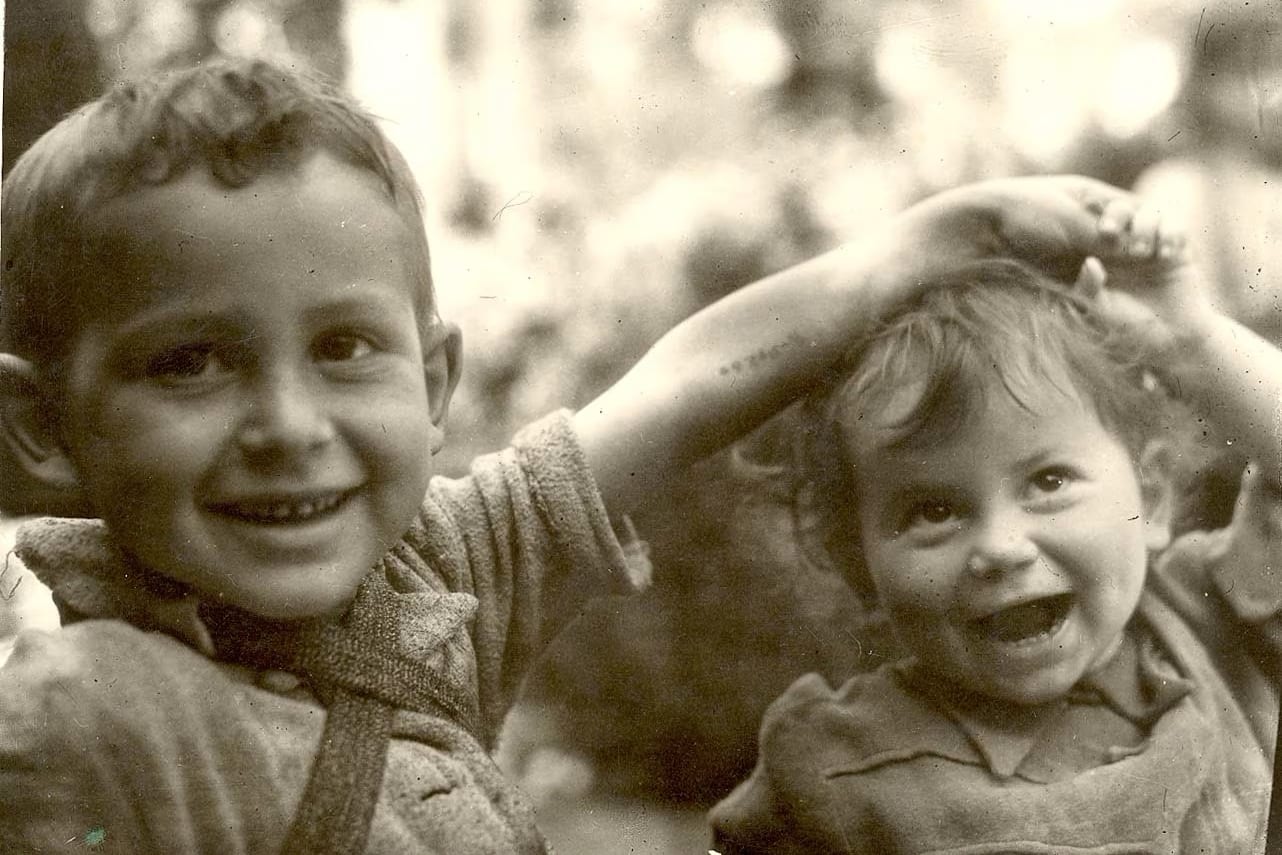 Two Children in Poland, Online Photo Archive