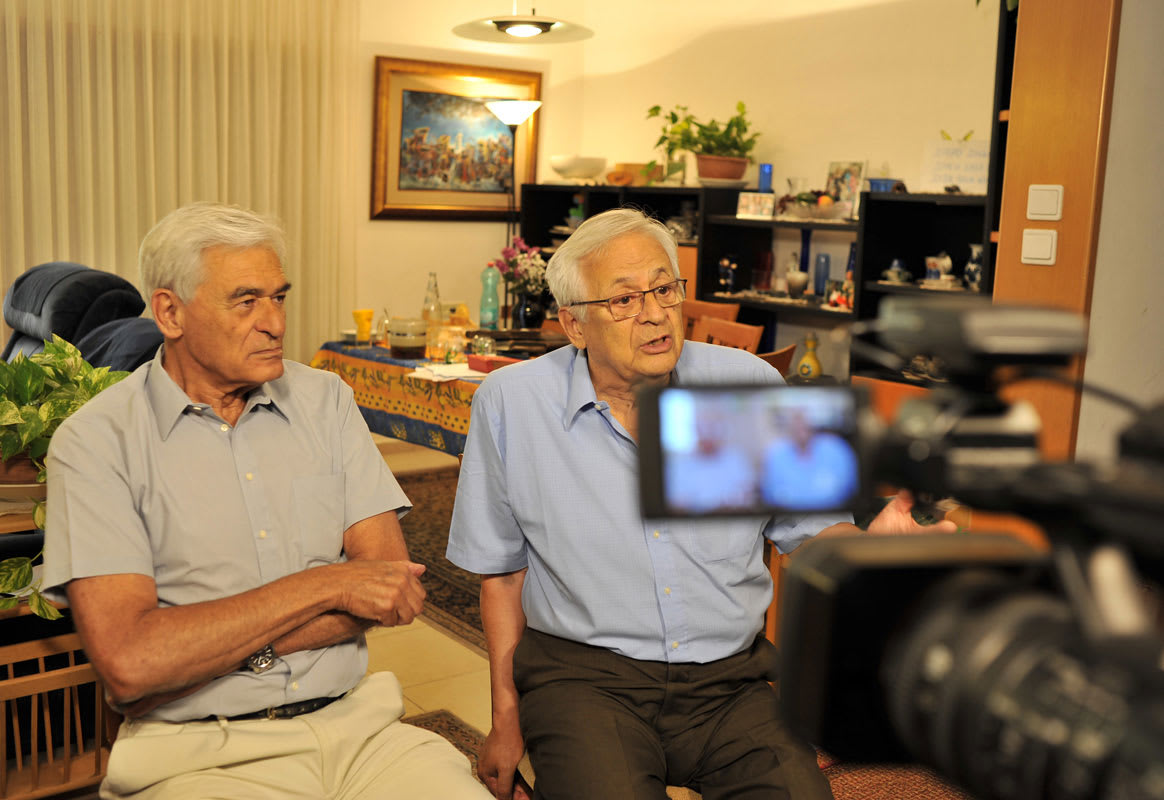 Filming survivor testimonies