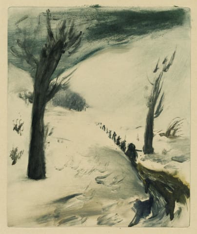 Marko Behar (1914–1973), Partisans in the Winter, 1948