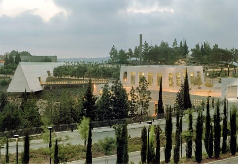 Yad Vashem at sunset