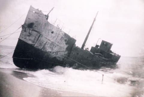 אוניית המעפילים חנה סנש, 25 בדצמבר 1945
