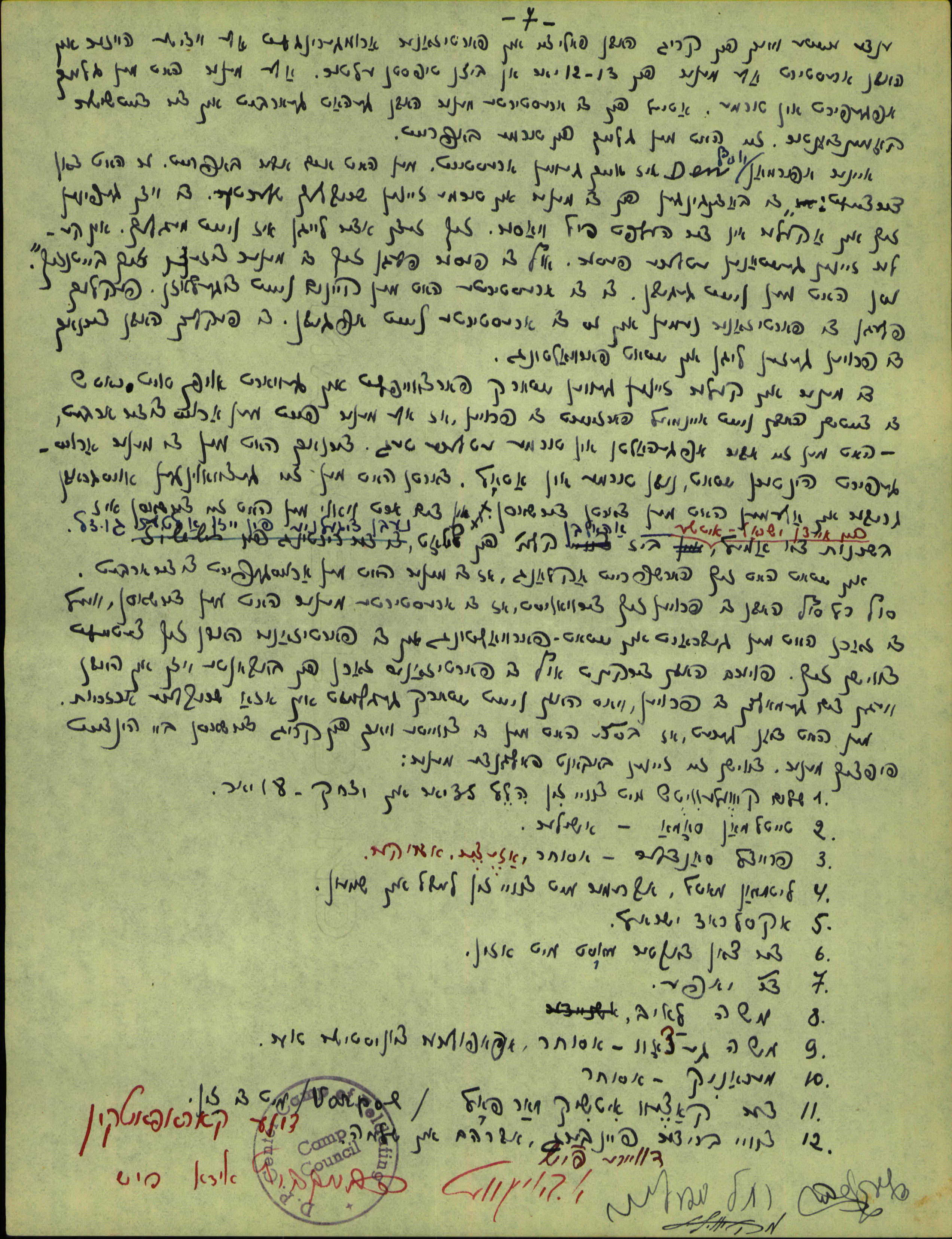 A collective testimony about the fate of Tauragē's Jews