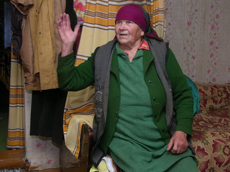 Tatyana Pevner from Shamovo. Photographer: 	Alexander Litin, 2008.