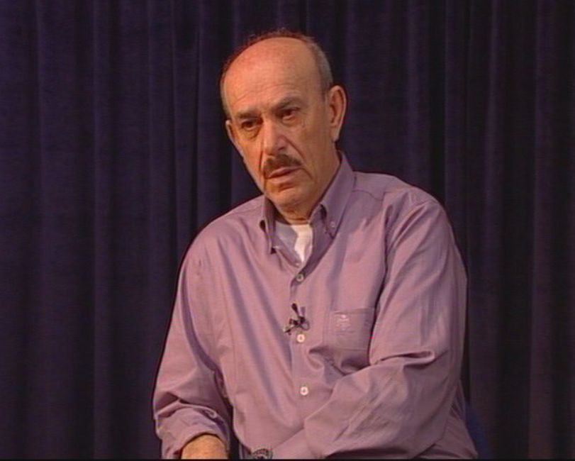 Yehuda Feyshter. A photograph from the interview, YVA O.3/V.T/2677