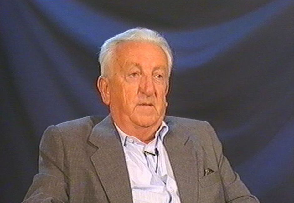 Avraham Biber. A photograph from the interview, YVA O.3/V.T/787