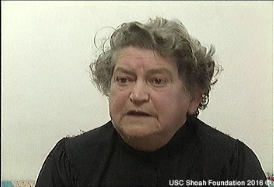 Anna Kiianovskaya. A photograph from the interview, YVA YVA O.3/6345