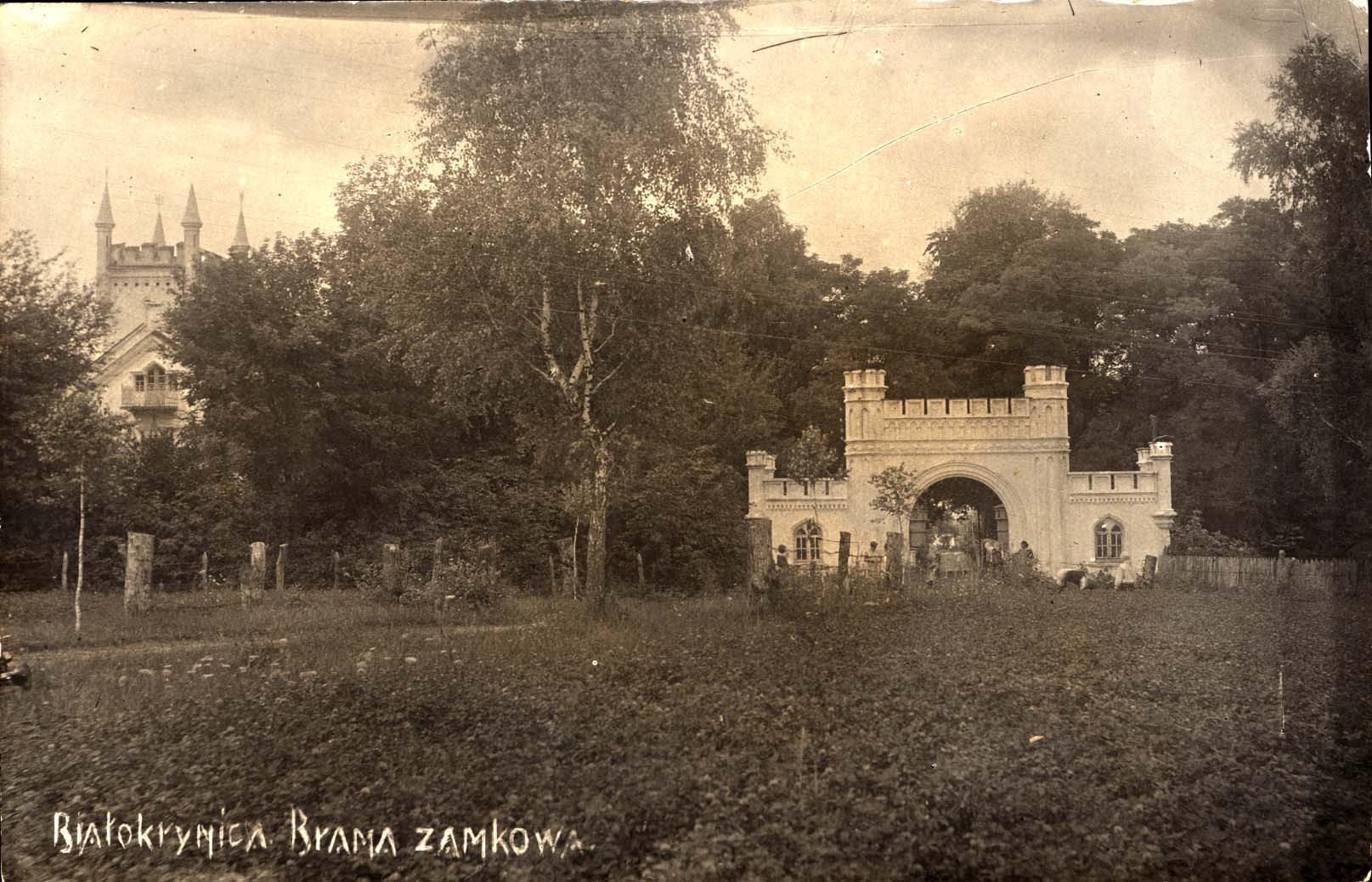 Bialokrynica village, where Jewish artisans and craftsmen were held before they were murdered