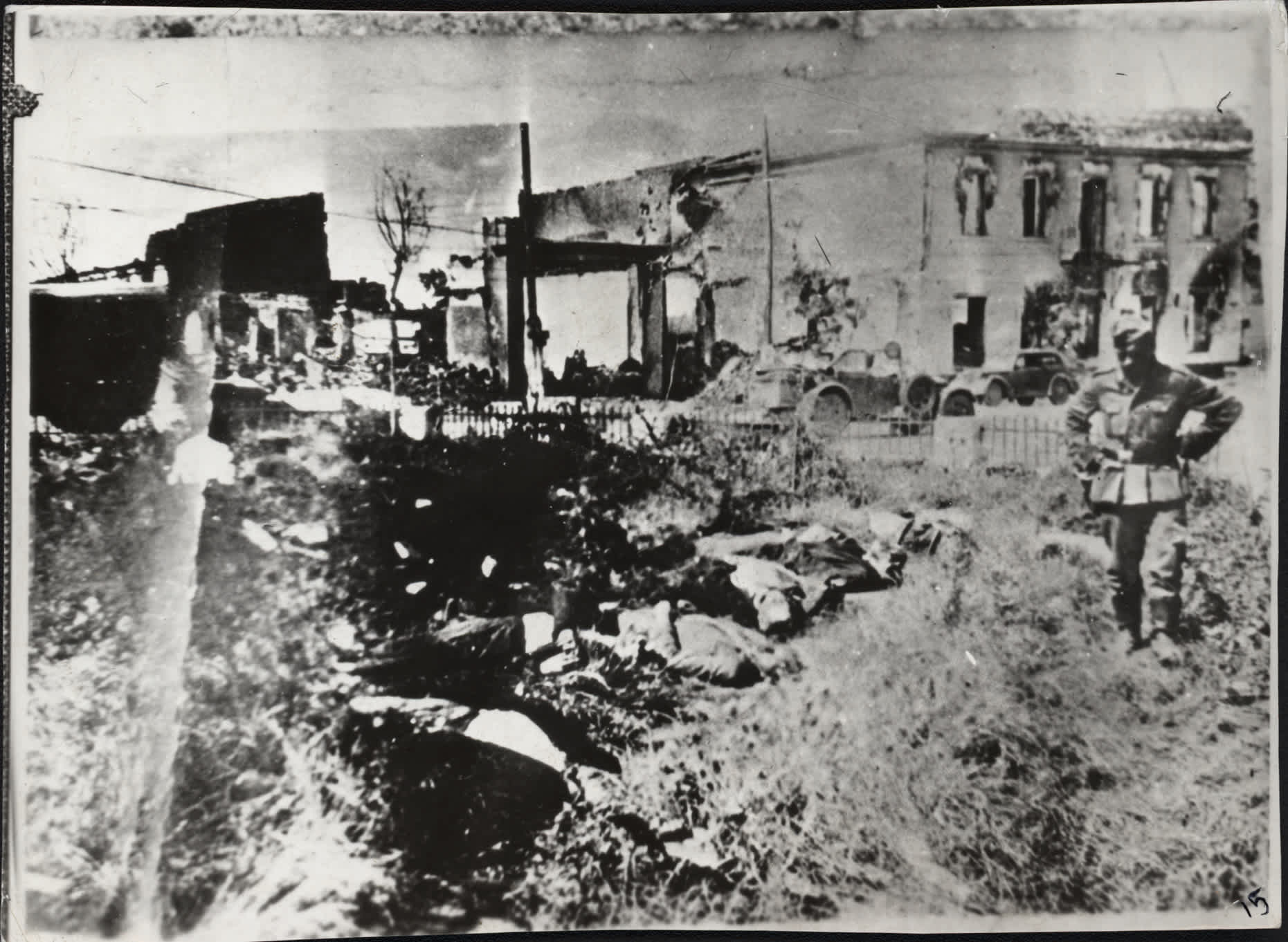 Jewish victims of the shooting at the Nikolaevskiy Cathedral Square, July 1941
