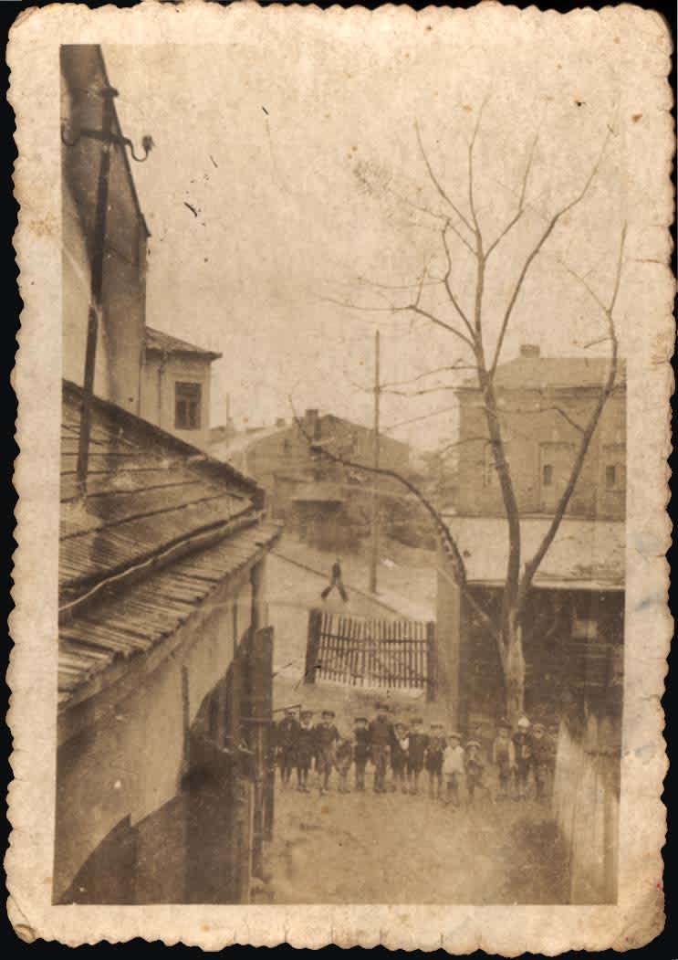 A street in prewar Ostrowiec