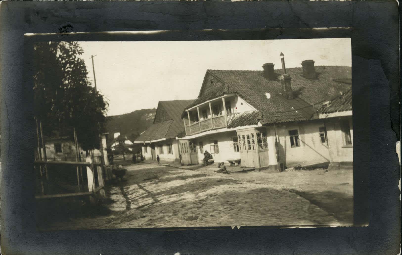 Center of pre-war Krzemieniec