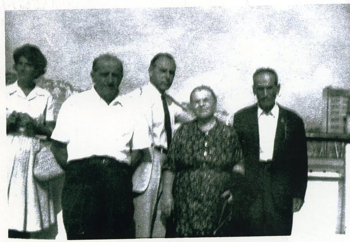 Signora Bashari, Ettore Norsi, Zelinda and Pietro Giardini