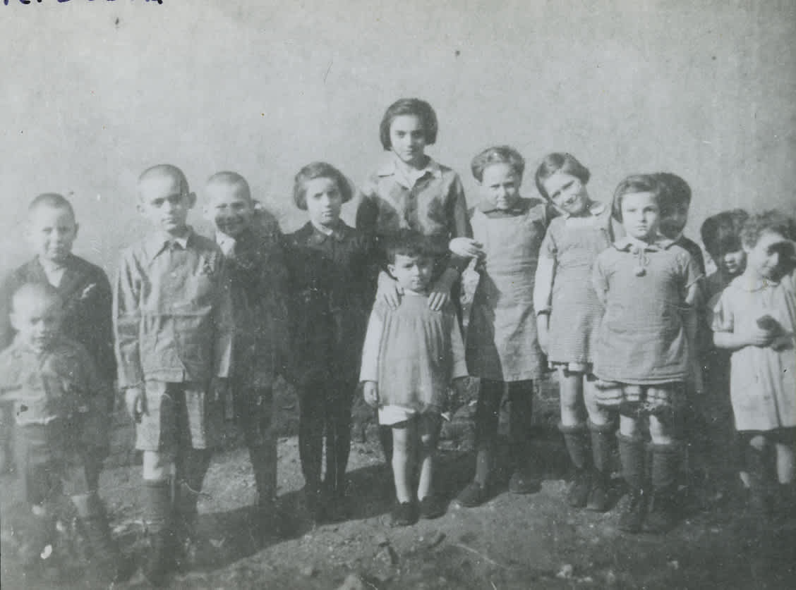 The jewish orphanage, Poland 1946