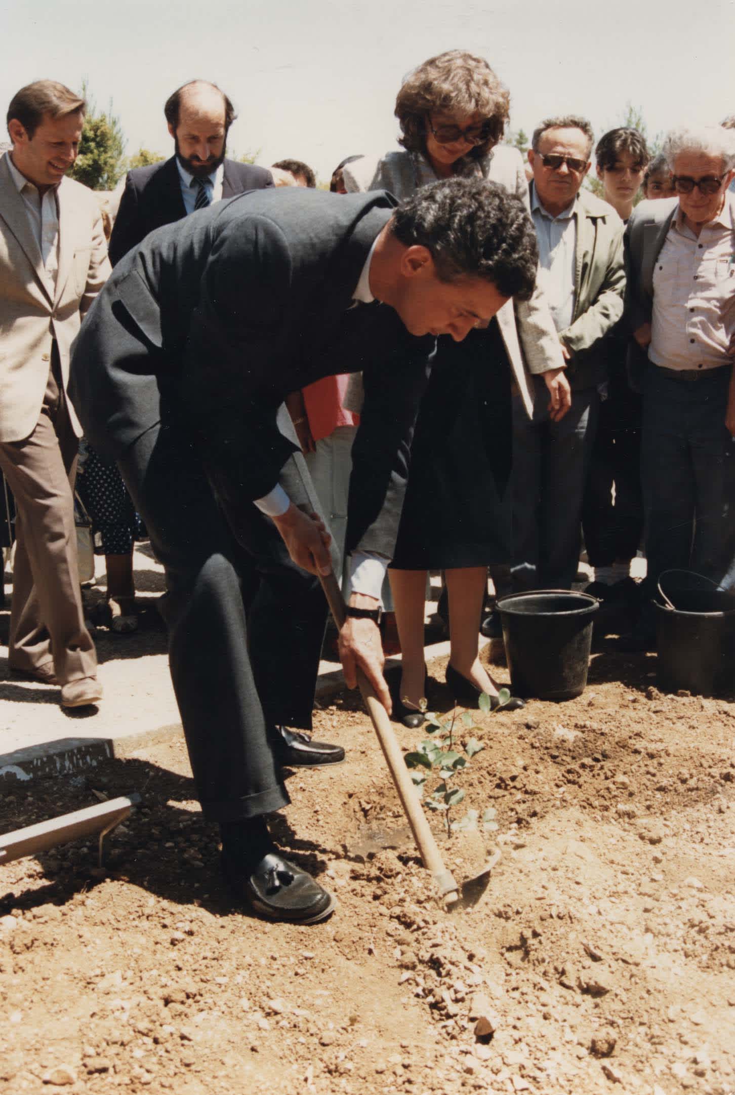 Planting Ceremony in honour of Friedrich Born