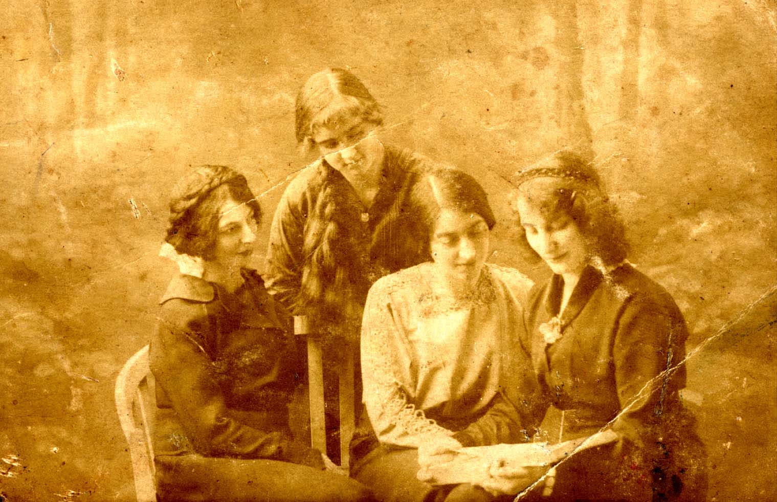 Maryla Dzikowicz (first from the right)