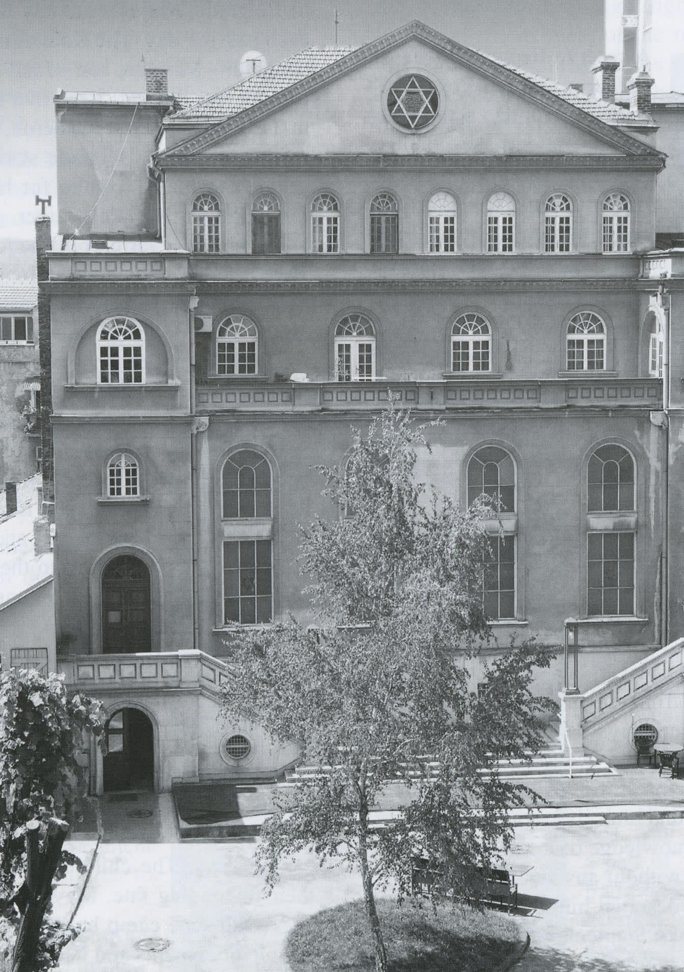 A synagouge where jews hid in Belgrad, 1944