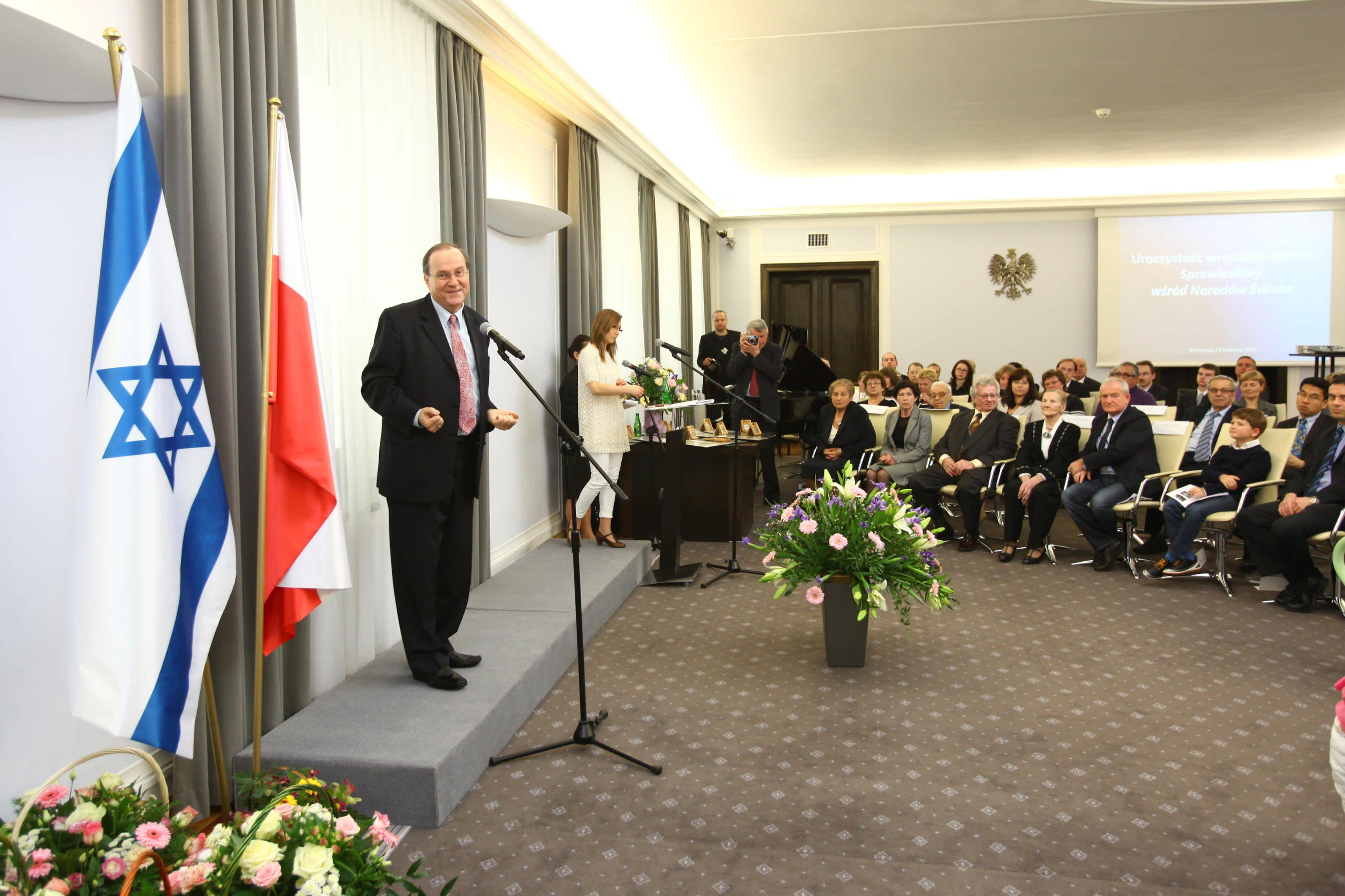 Ceremony in Warszawa, Senate of Poland, 17.04.2012