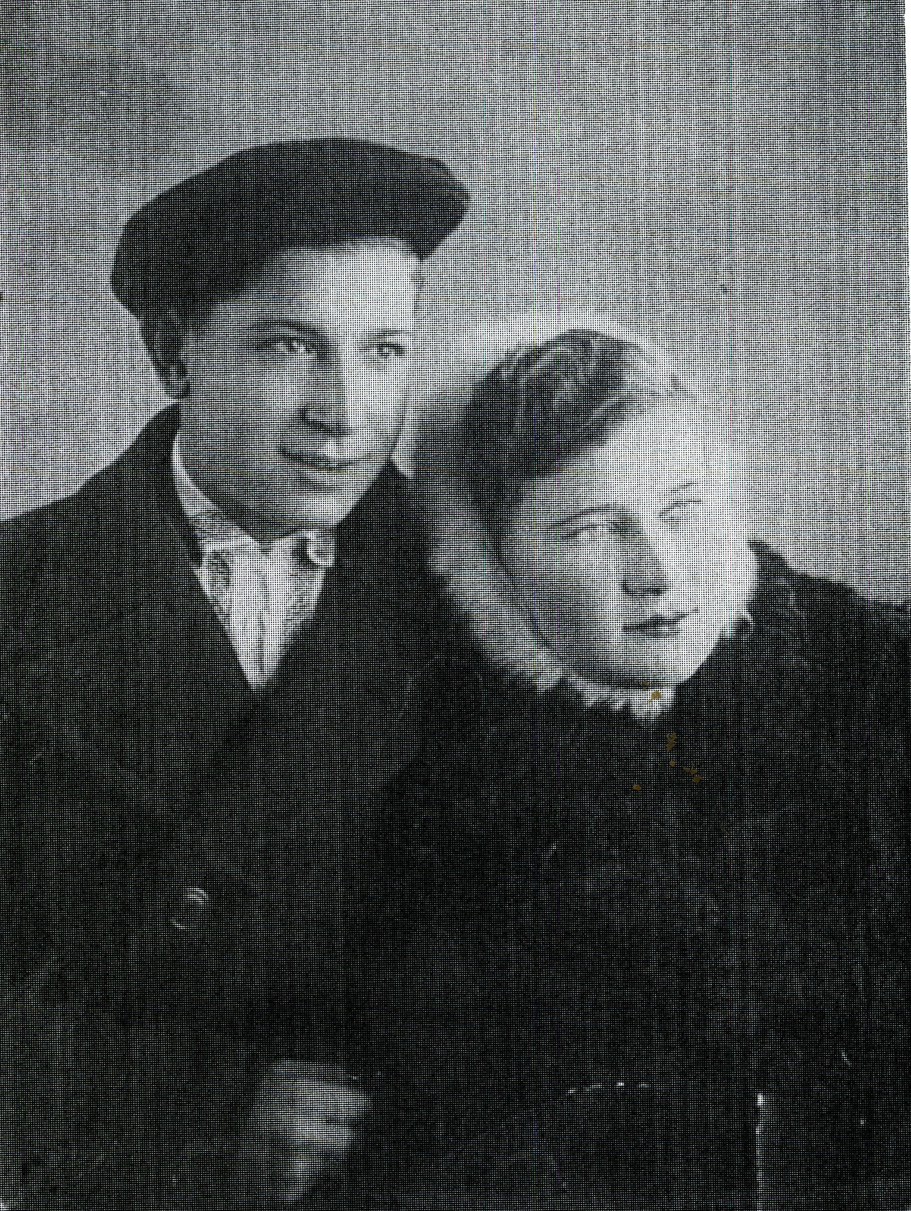 Lyudmila and Anatoli (brother and sister), 1940