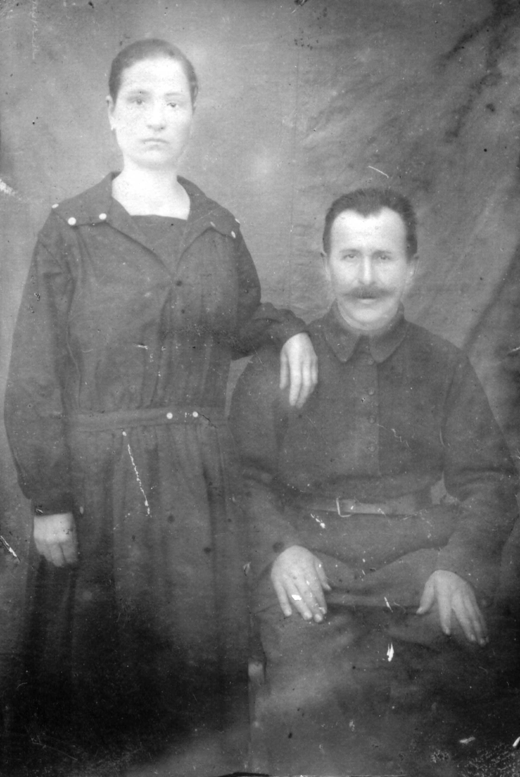 Rescuers Kirill and Anastasia Semashko