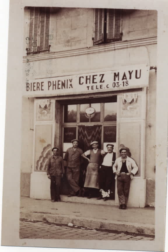 The bar at  210 avenue de la Capelette in Marseille where the Jewish family was hiding
