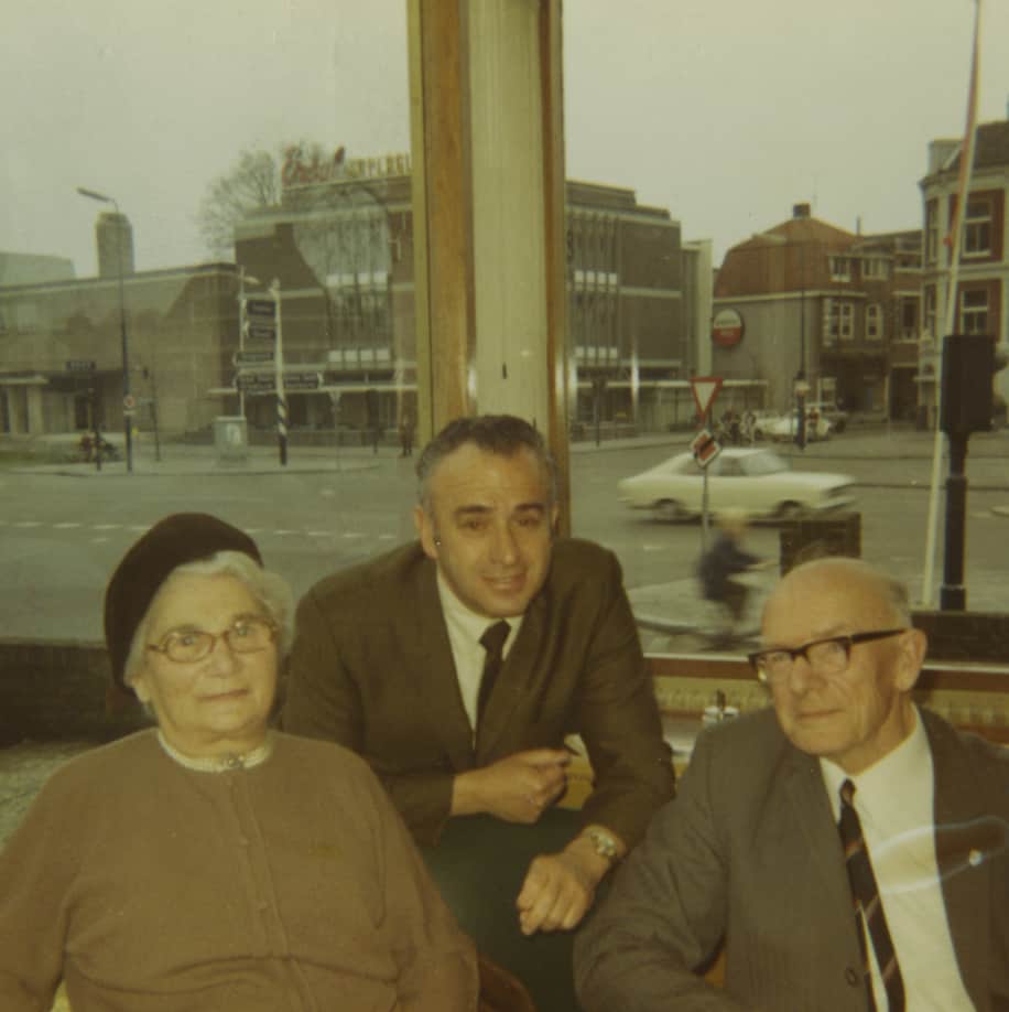 Jan Kanis and rescued J van Zuiden, Holland, 04.1970