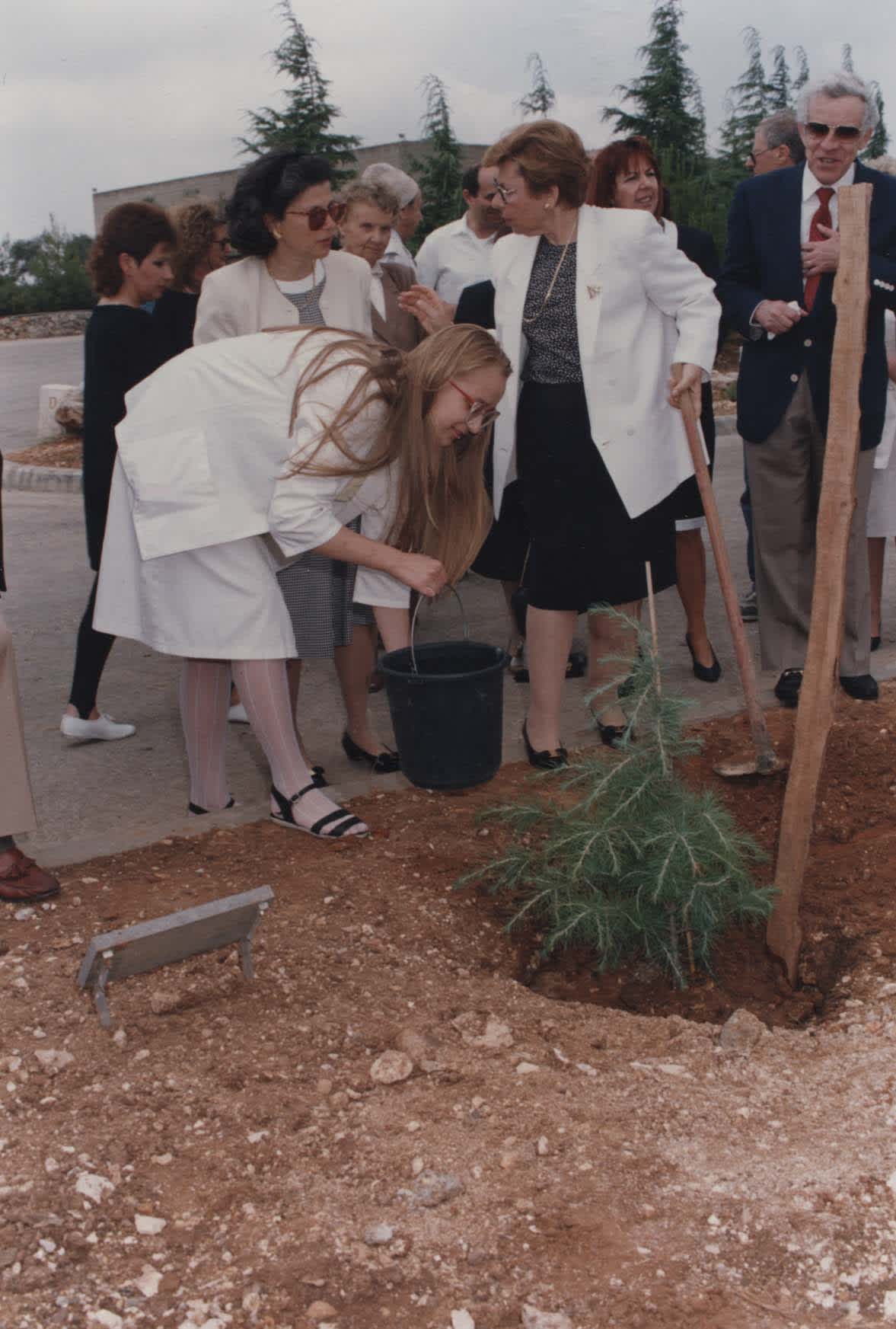 Planting Ceremony, in honour of Jozefa and Boleslaw Boratynski