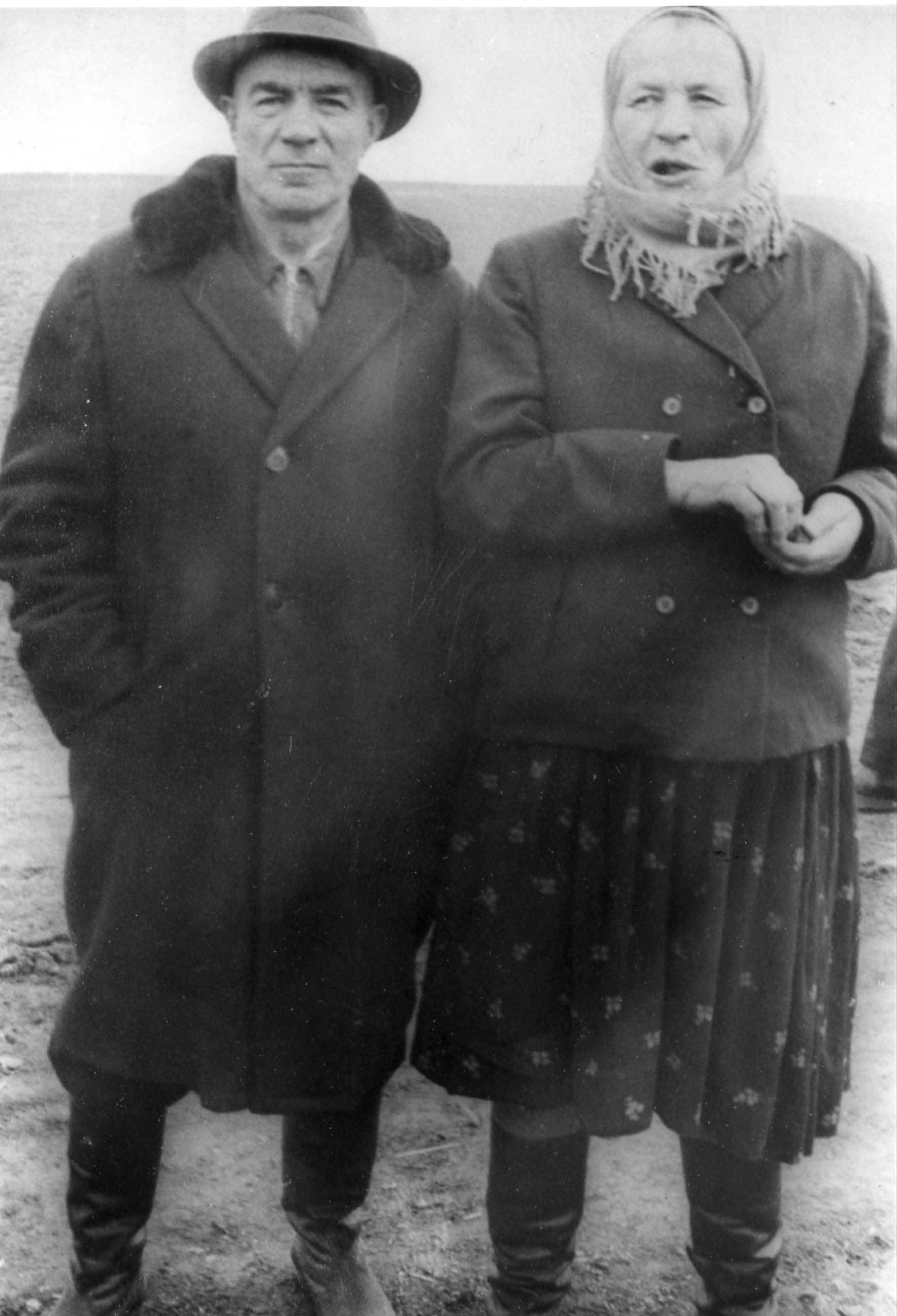 Rescuers Andrei and Yekaterina Galich