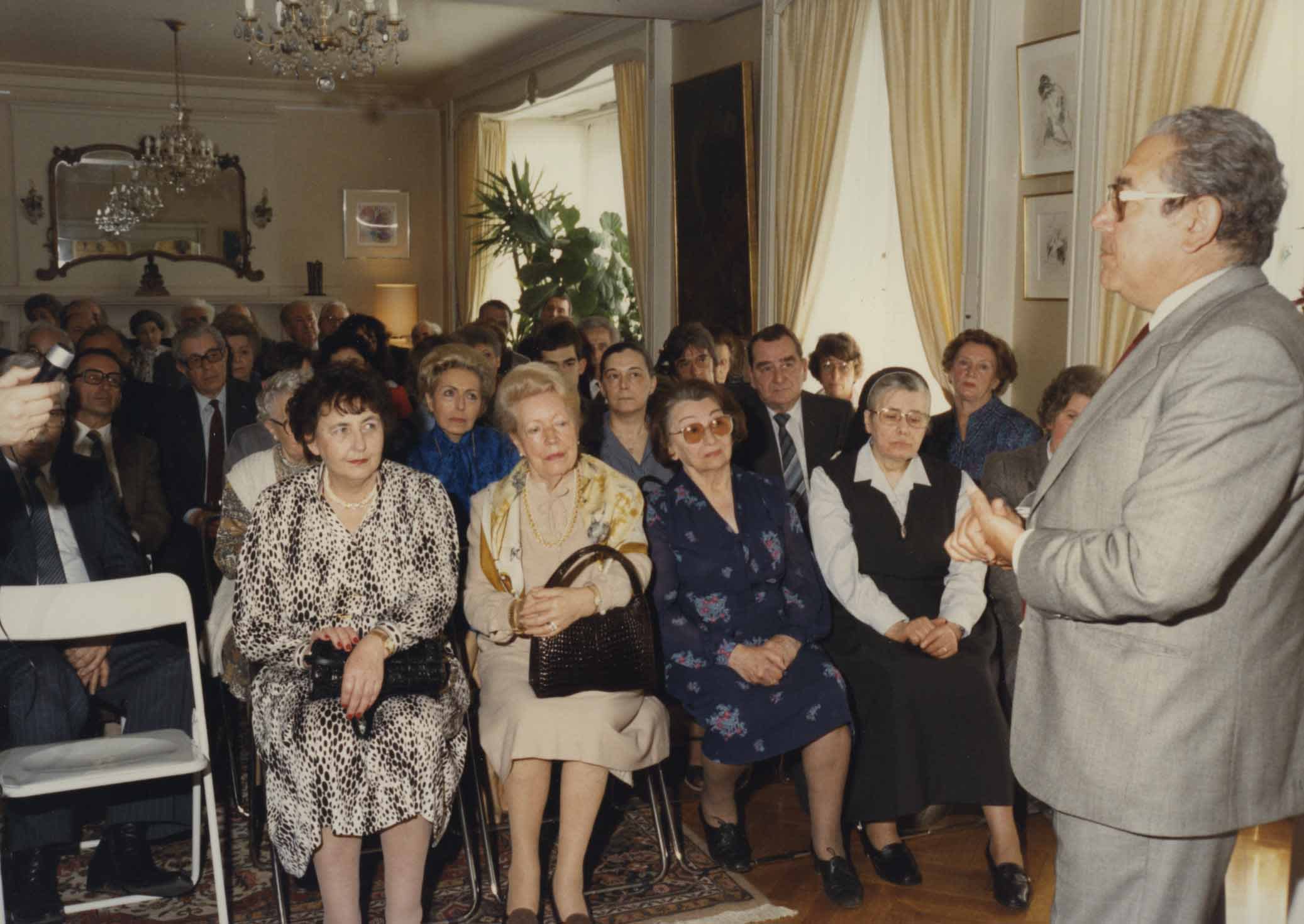 Ceremony in Belgium, 18.04.1985.