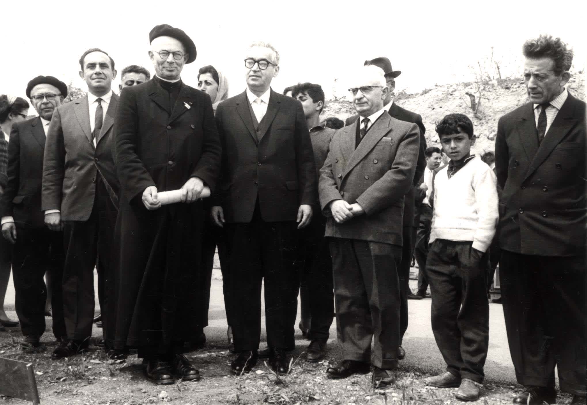 Father Jean Fleury, Yad Vashem, tree planting ceremony in his honor