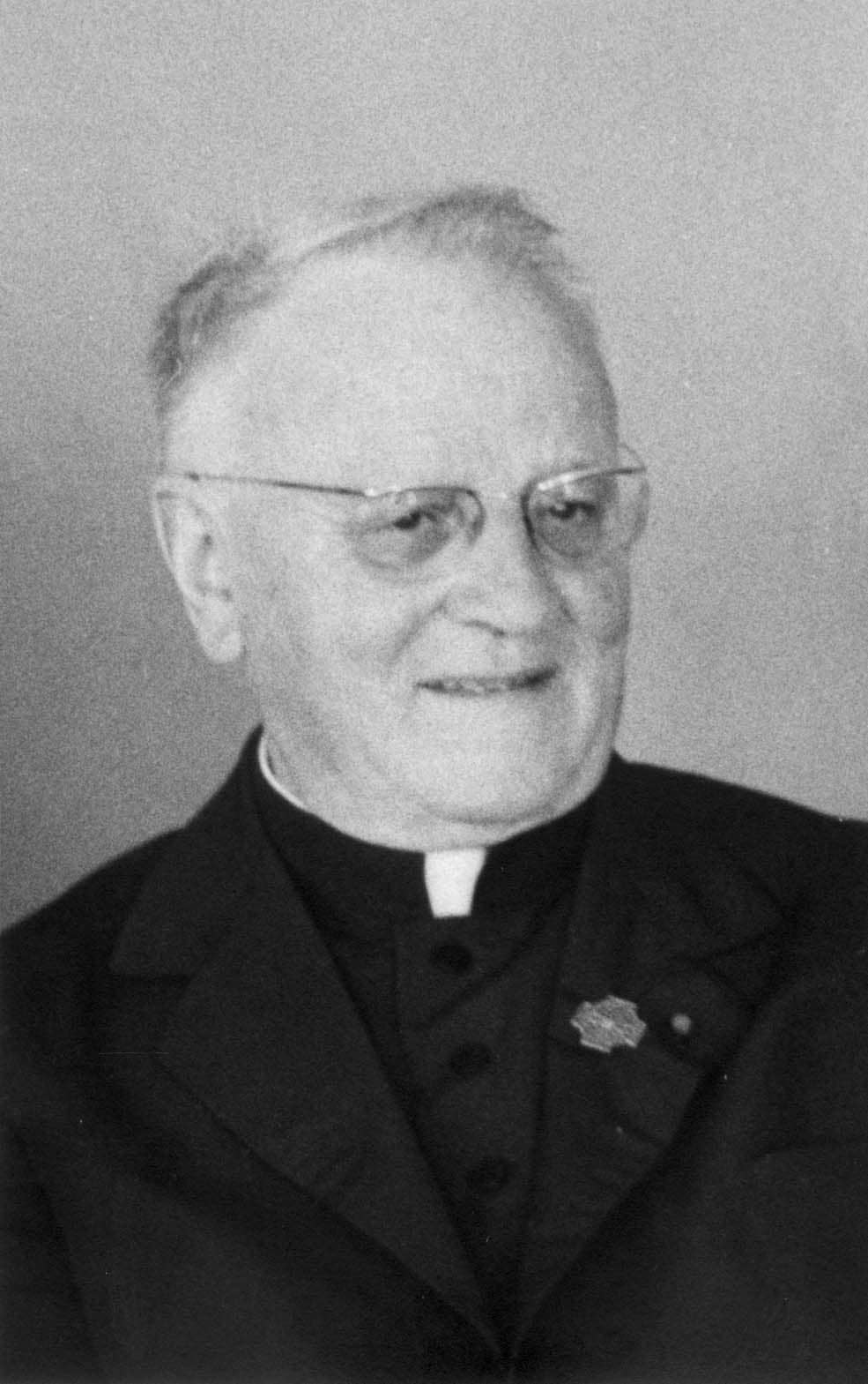 The planting of a tree in honor of Msgr. Theas, Yad Vashem, 9 April 1970