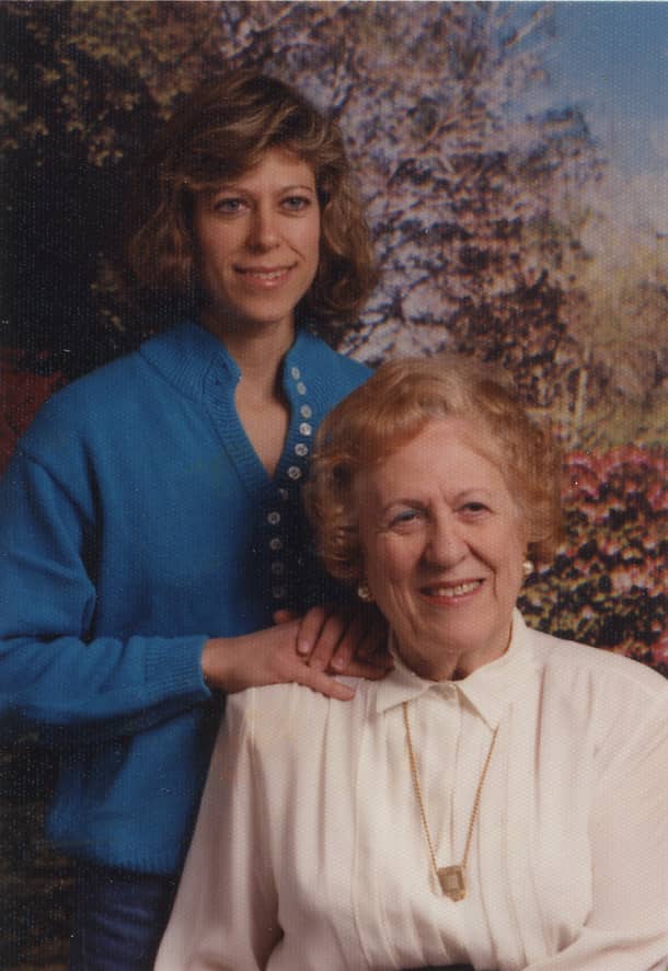 Wife and daughter of the rescued Joseph Shrage