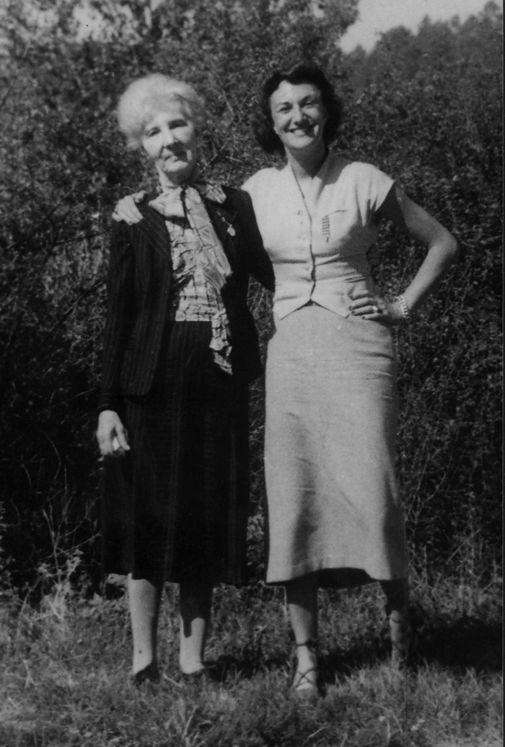 Jeanne and Helene Duc, 1941