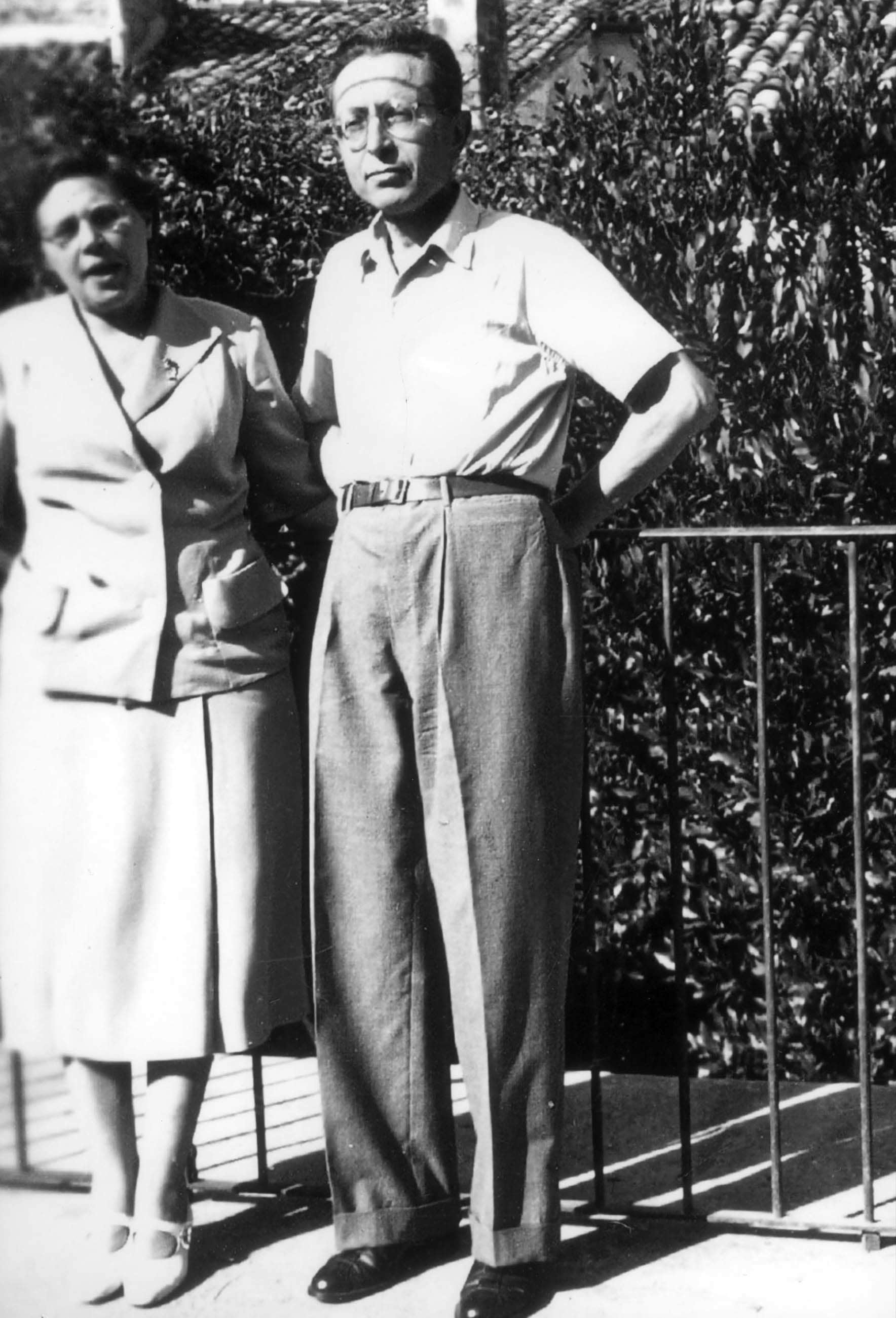 Gino and Pina Muratori during the war