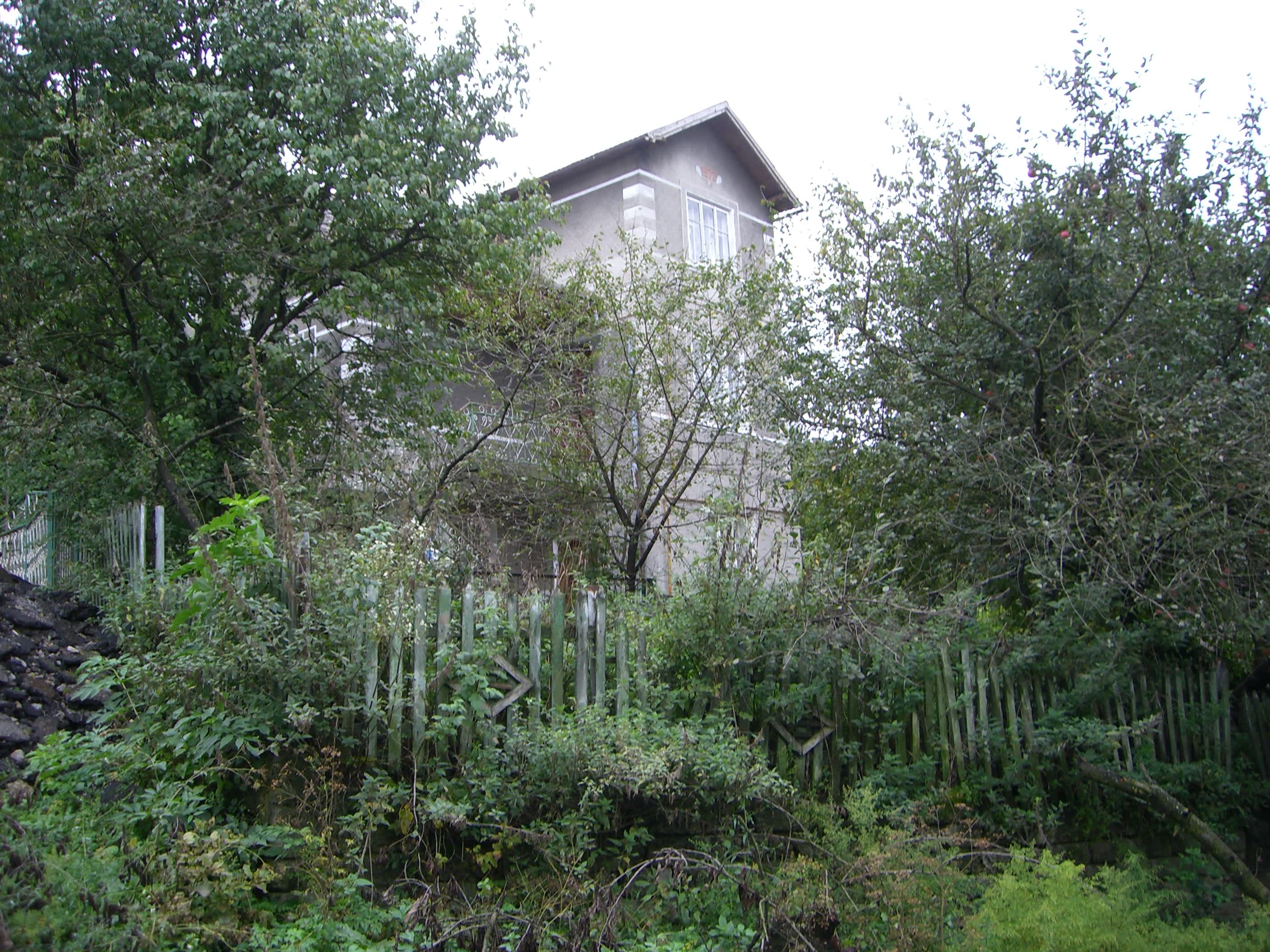 The Synenko family house. Buczacz. The photo is made by Alejandro Landman (the rescued) in 2008.