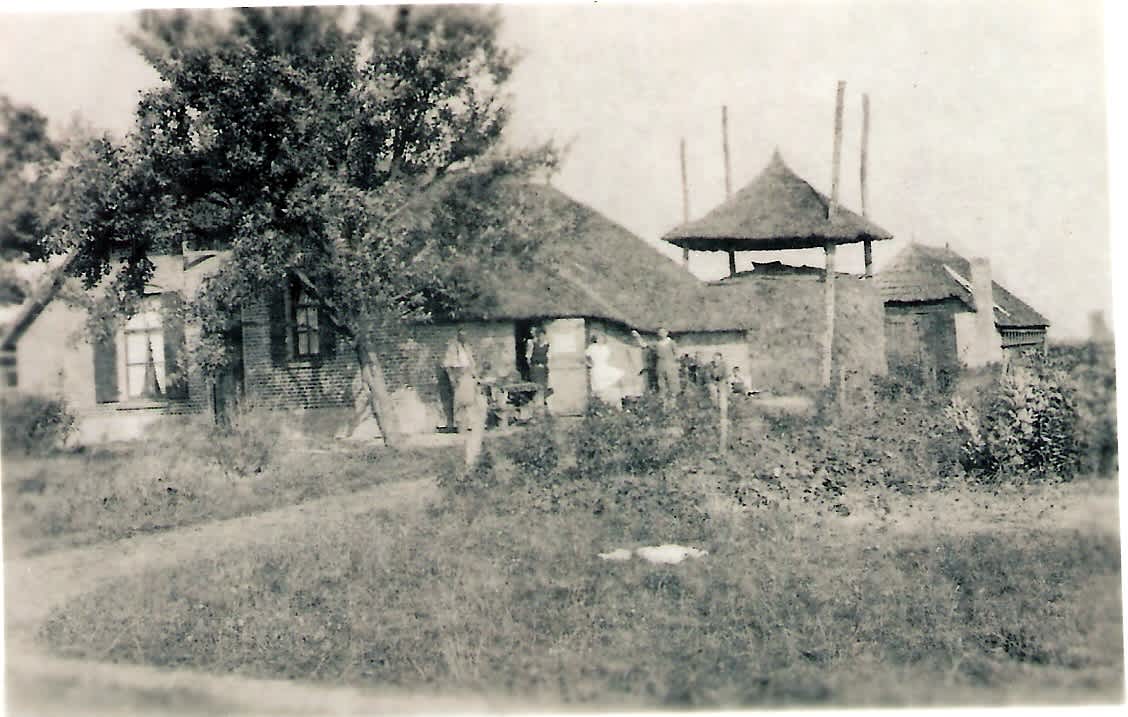 Summer 1945. Farm where rescued - Bram Nathans & his parents were hidden