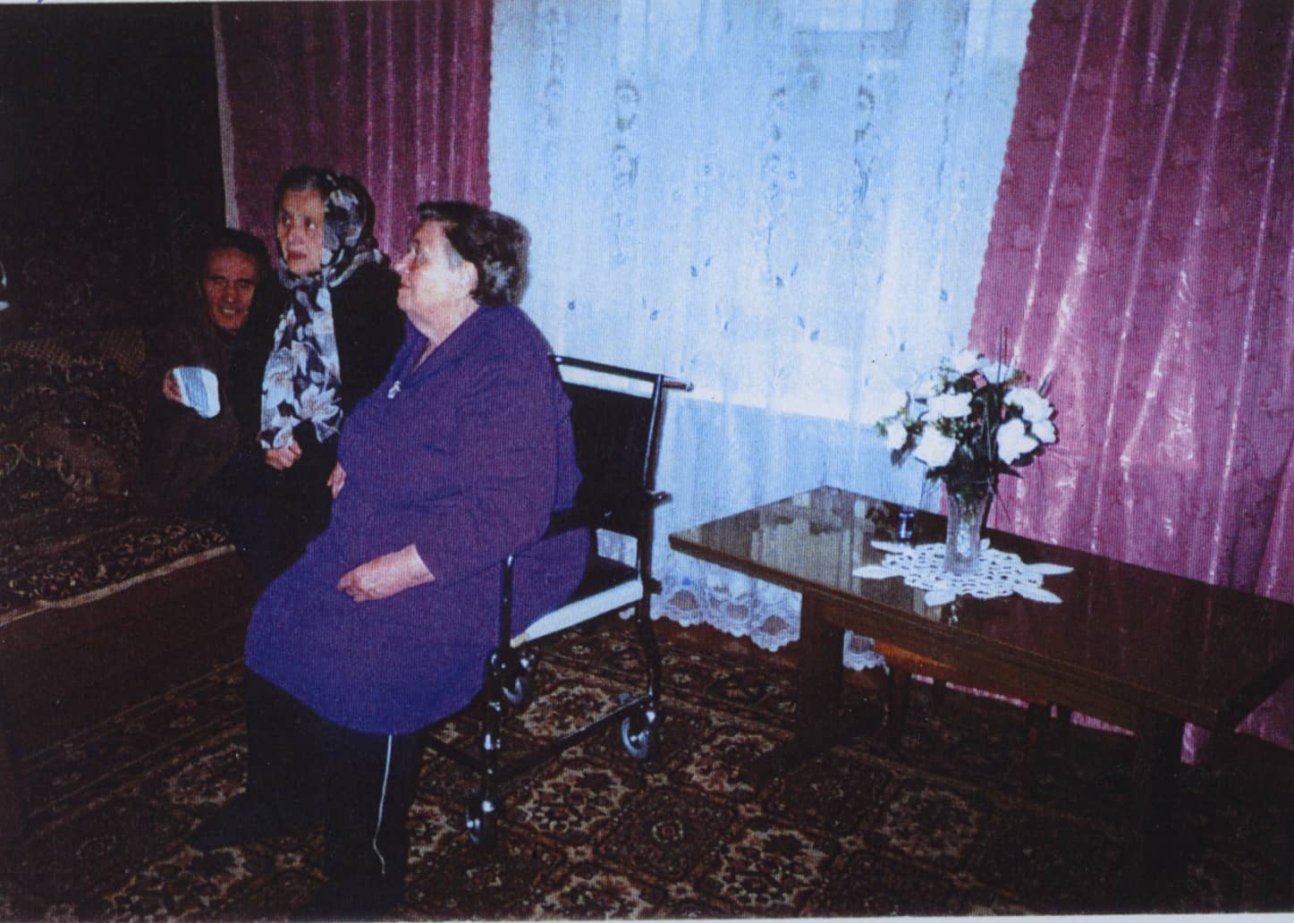 Galina Sotnikova with Mirlya Fabrykant, 2002