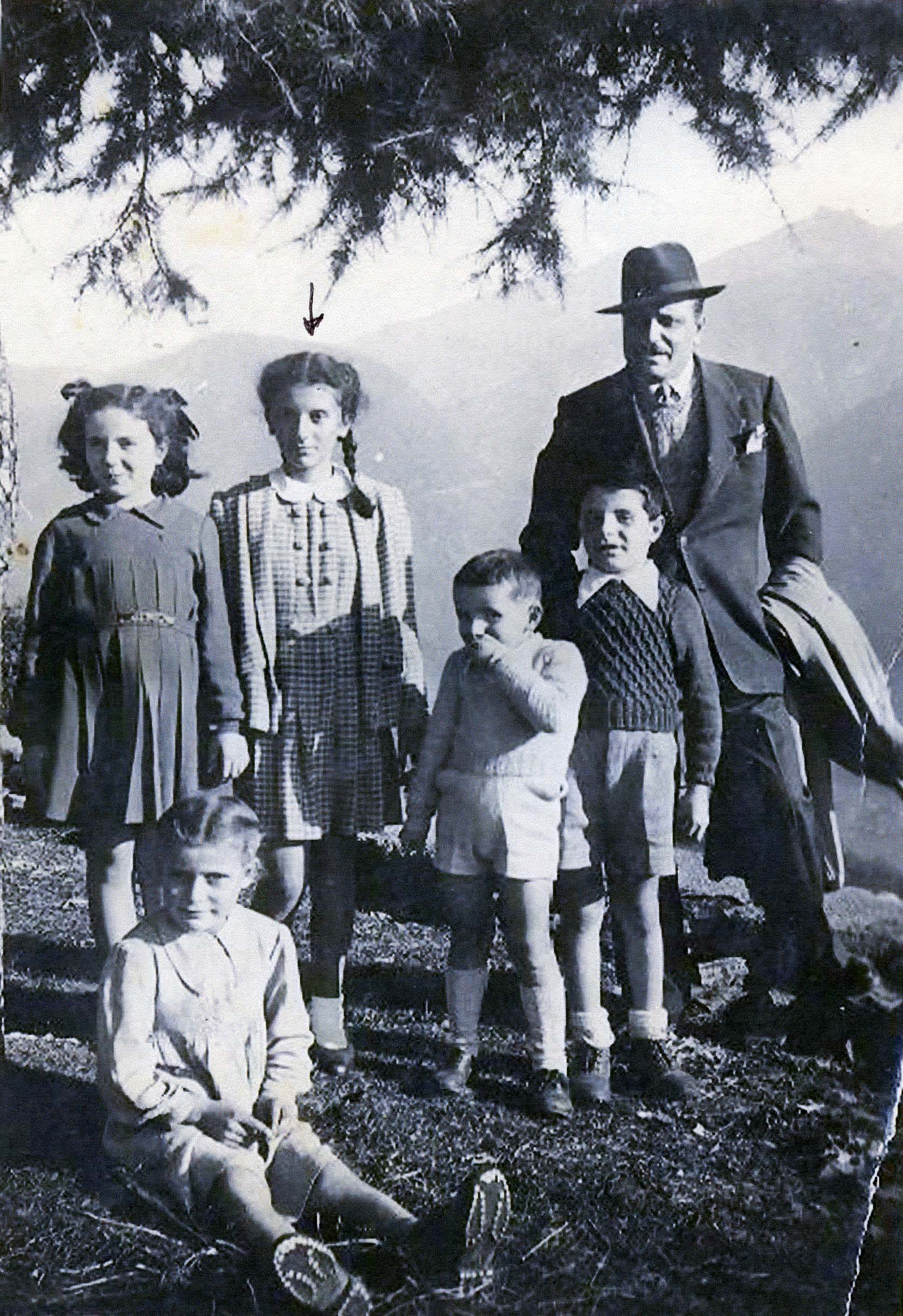 Borgogni Family during the rescue