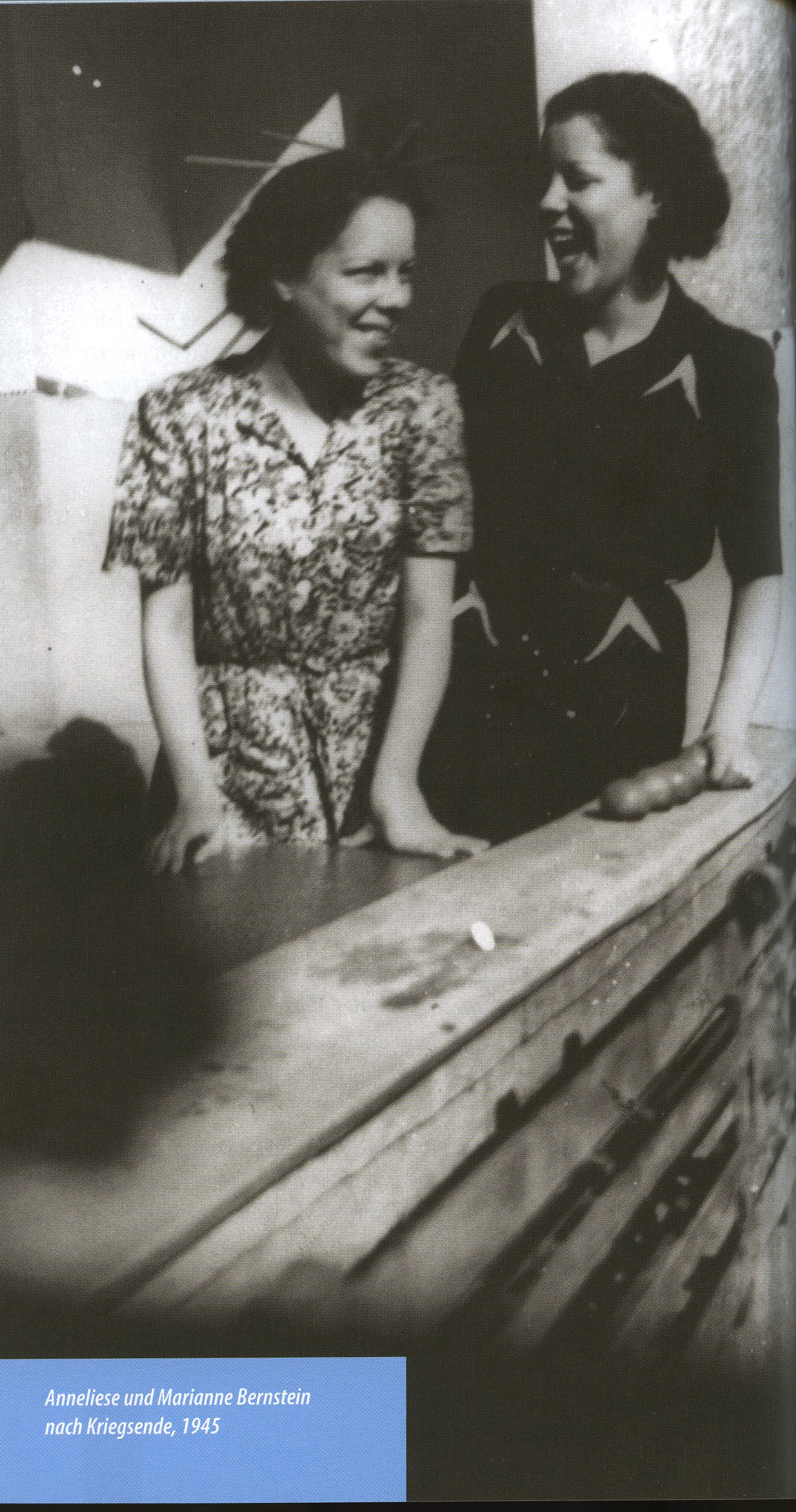 Annelise and Marianne Bernstein, 1945