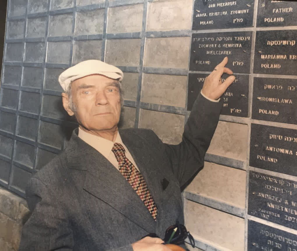 Zygmunt Mielczarek, 12.12.1990 Yad Vashem