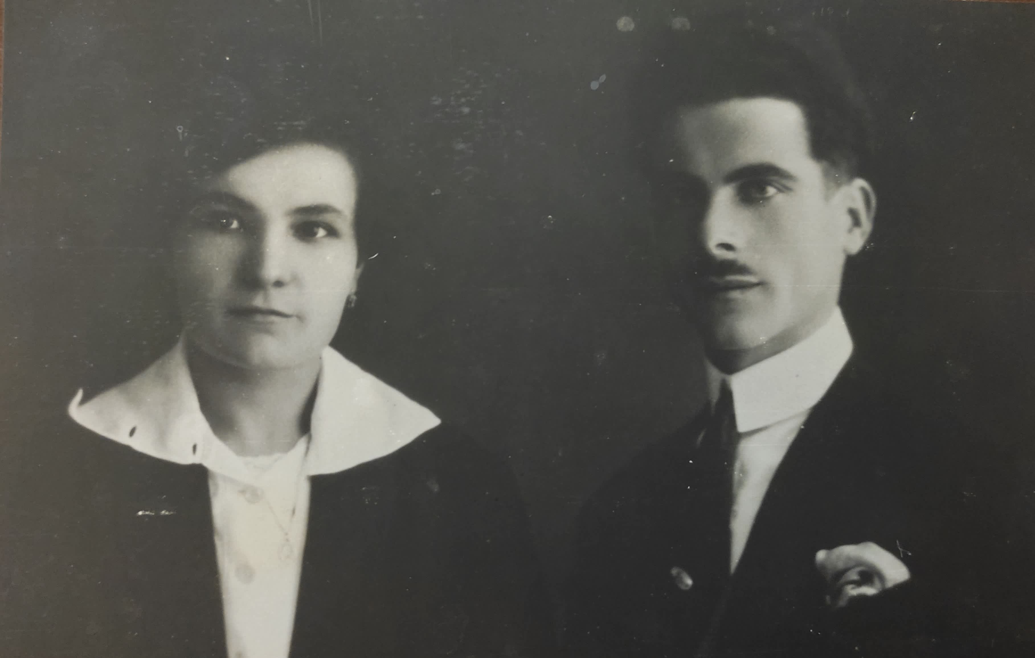 The spouses Angelo Bressan & Rosetta Schiavinato