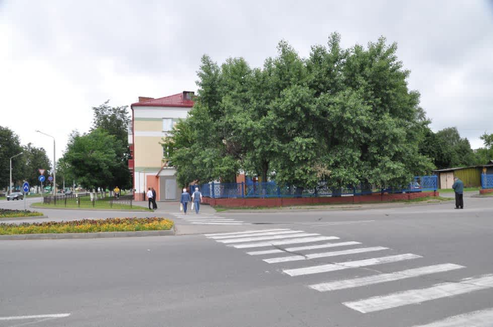 Former ghetto location where two buildings of the former prison had been located. Photographer: 	Alexander Litin, 2014.