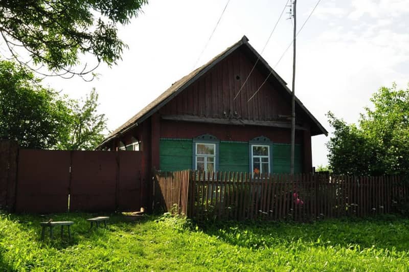 House that, before the war, belonged to Avrum Stambler, the Jewish chairman of the local kolkhoz